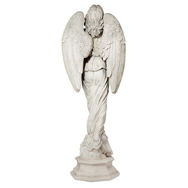 Angel Statue Looking Towards the Heavens Garden Divine Statuary Large
